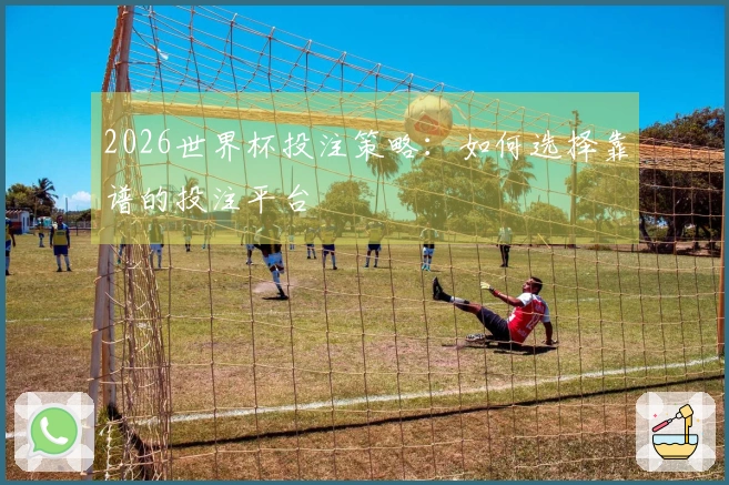 2026世界杯投注策略：如何选择靠谱的投注平台
